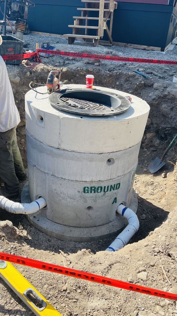 Concrete Tank Installation