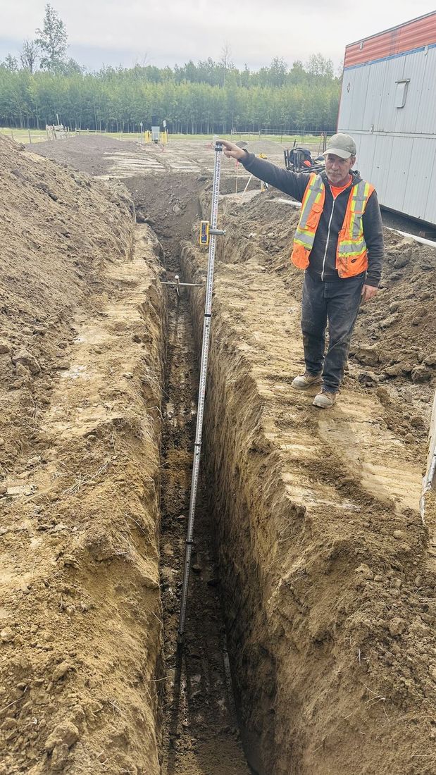 Deep Utility Trench