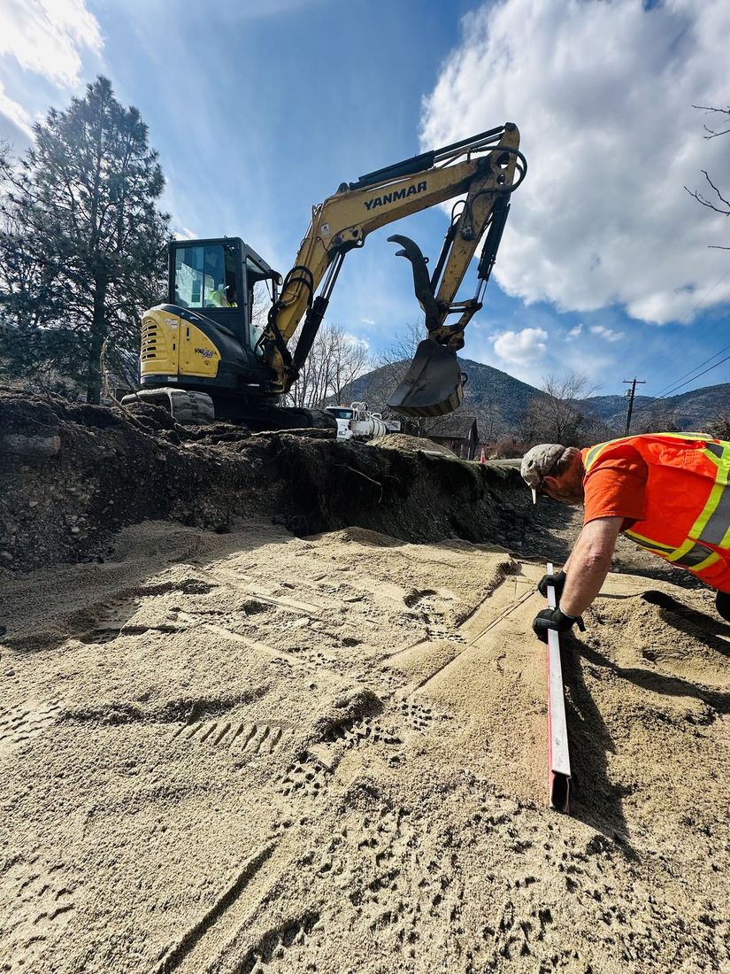 Sand Mound Construction